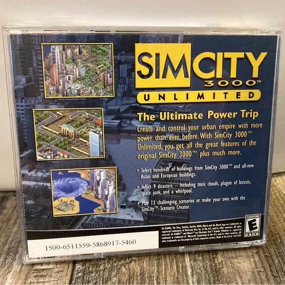 Vintage Circa 1999-2003 CD-ROM PC Games ULTIMATE Sims Collection Bundle, 7 Games